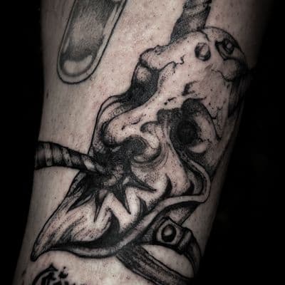 Unicorn skull - Different angle